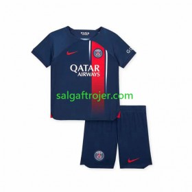 Paris Saint-Germain PSG Fodboldtrøjer Børn Hjemmebanesæt 2023/24 Kort ærmer